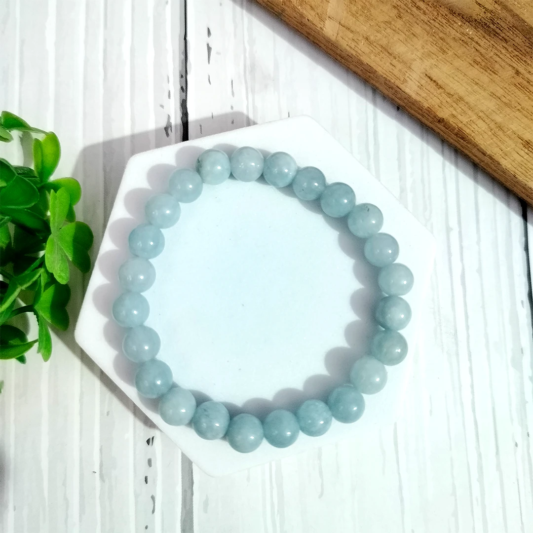 Natural Angelite Bracelet