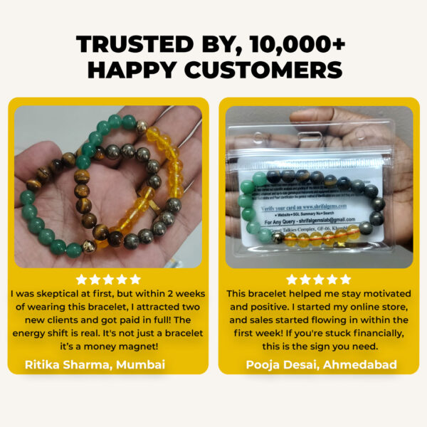 money manifest bracelet trusted by 10000 happy customers