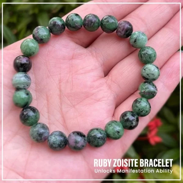 Ruby Zoisite Bracelet